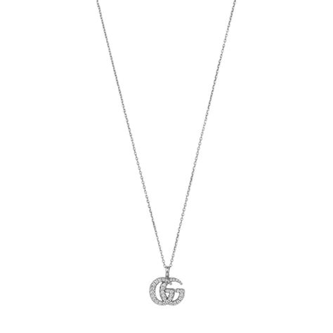 diamond gucci necklace|gucci quality diamond.